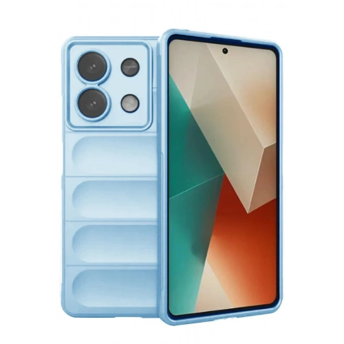 BFS  Xiaomi Poco X6 Kılıf Optimum Silikon - Sky Blue