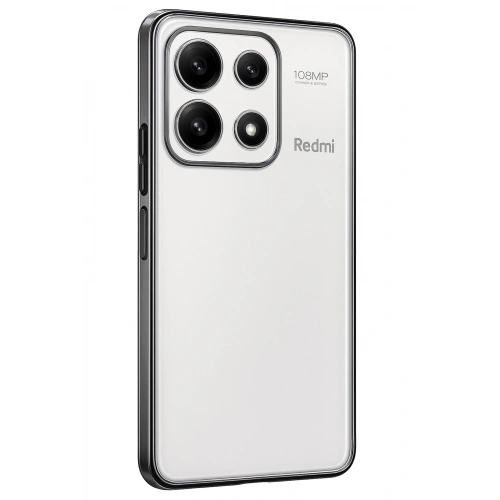 BFS  Xiaomi Poco X6 Pro Kılıf  Lensli Silikon - Gümüş