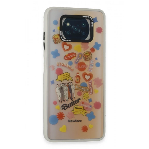 BFS  Xiaomi Pocophone X3 Kılıf Estoril Desenli Kapak - Estoril - 16