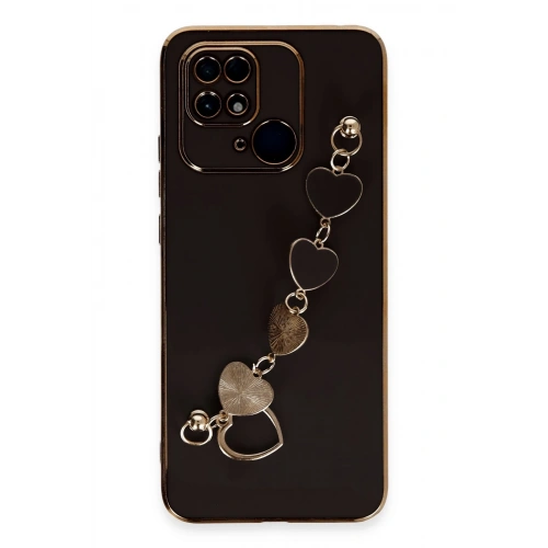 BFS  Xiaomi Redmi 10C Kılıf Esila Silikon - Siyah