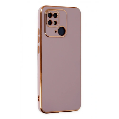 BFS  Xiaomi Redmi 10C Kılıf Volet Silikon - Mor