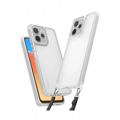 BFS  Xiaomi Redmi 12 Kılıf Penta Silikon Kılıf - Şeffaf