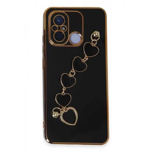 BFS  Xiaomi Redmi 12C Kılıf Esila Silikon - Siyah