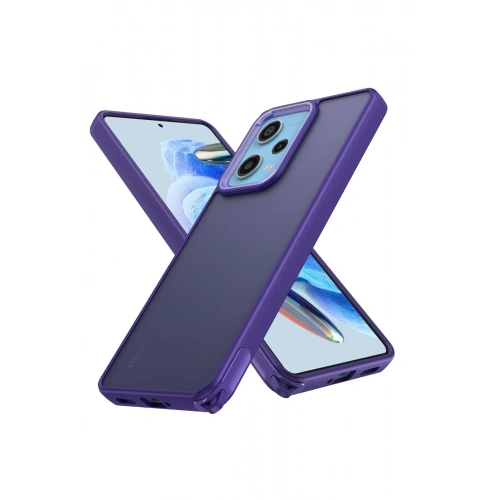 BFS  Xiaomi Redmi 13 4G Kılıf Elegant Kapak - Derin Mor