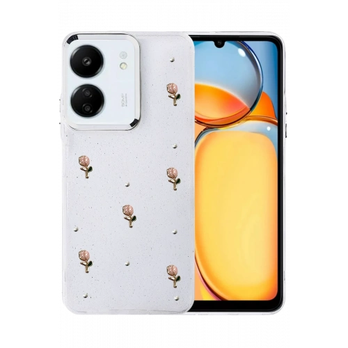 BFS  Xiaomi Redmi 13C Fiyonk Desenli Kapak - Desen 6