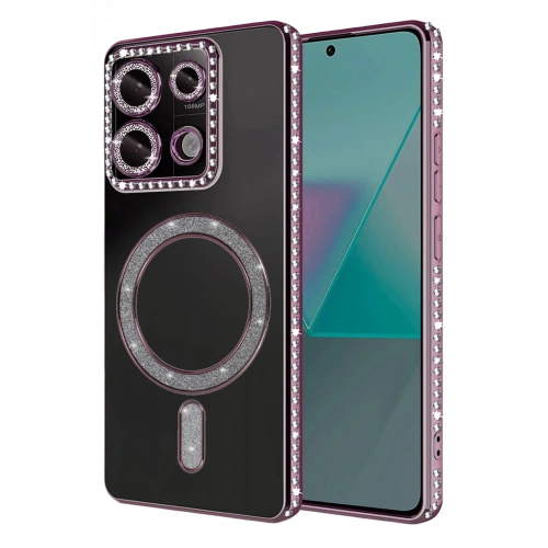 BFS  Xiaomi Redmi 13C Joke Simli Magneticsafe Kılıf - Pembe