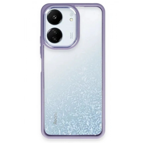 BFS  Xiaomi Redmi 13C Kılıf Power Silikon - Lila