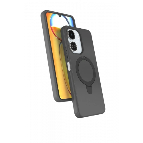 BFS  Xiaomi Redmi 13C Regal Magsafe Standlı Kapak - Titan Gri