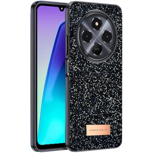 BFS  Xiaomi Redmi 14C Bright Simli Kapak - Siyah