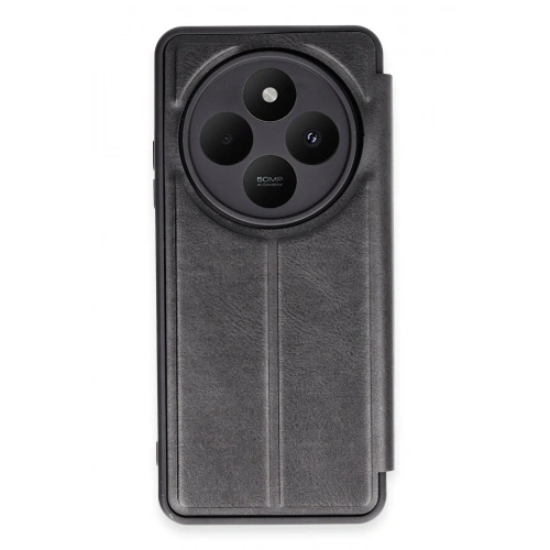 BFS  Xiaomi Redmi 14C Kılıf Flip Cover - Siyah