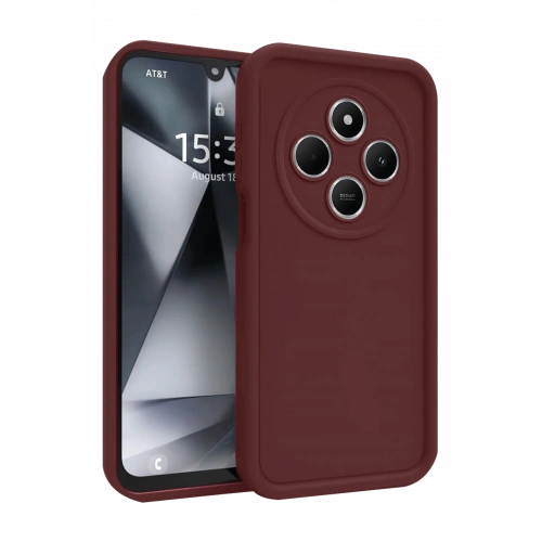 BFS  Xiaomi Redmi 14C Kılıf Viera Silikon - Bordo