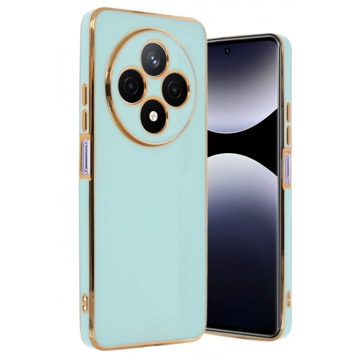 BFS  Xiaomi Redmi 14C Kılıf Volet Silikon - Açık Yeşil