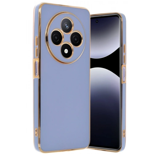 BFS  Xiaomi Redmi 14C Kılıf Volet Silikon - Mavi