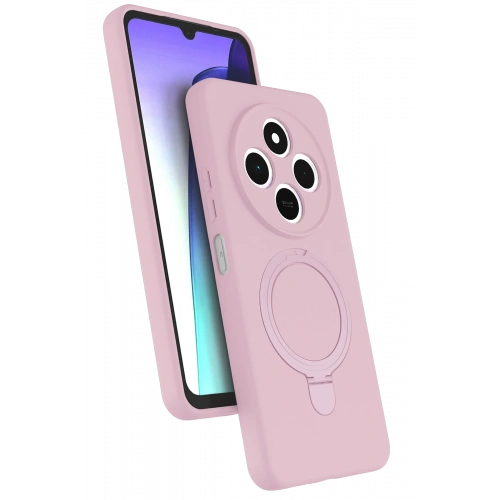 BFS  Xiaomi Redmi 14C Regal Magsafe Standlı Kapak - Açık Pembe