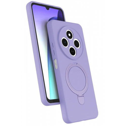 BFS  Xiaomi Redmi 14C Regal Magsafe Standlı Kapak - Lila