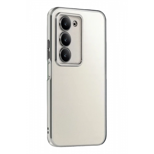 BFS  Xiaomi Redmi 15 4G  Lensli Silikon - Gümüş