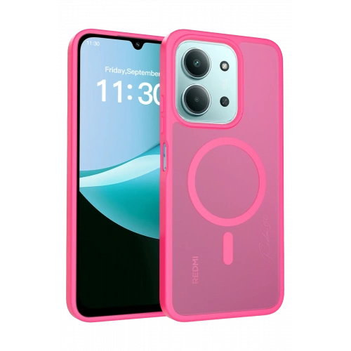 BFS  Xiaomi Redmi 15C 4G Jota Magsafe Kapak - Rose