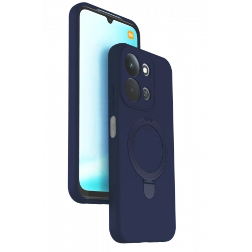 BFS  Xiaomi Redmi 15C 4G Regal Magsafe Standlı Kapak - Lacivert