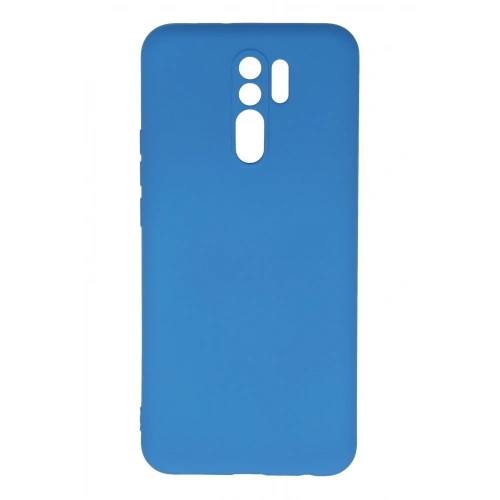 BFS  Xiaomi Redmi 9 Kılıf Nano içi Kadife Silikon - Mavi