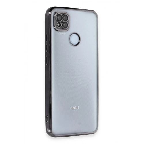 BFS  Xiaomi Redmi 9C Kılıf  Lensli Silikon - Siyah