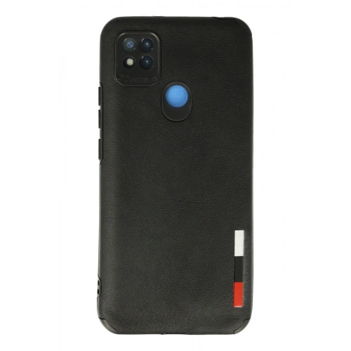 BFS  Xiaomi Redmi 9C Kılıf Loop Deri Silikon - Siyah