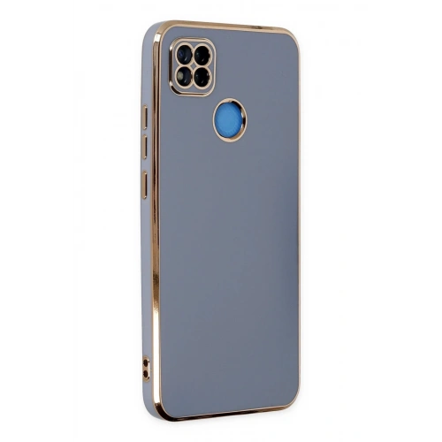 BFS  Xiaomi Redmi 9C Kılıf Volet Silikon - Mavi