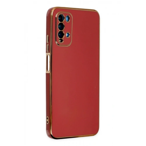 BFS  Xiaomi Redmi 9T Kılıf Volet Silikon - Kırmızı