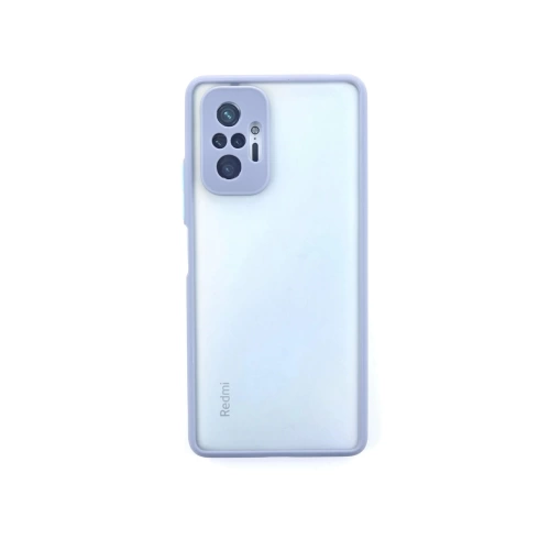 BFS Xiaomi Redmi Note 10 Pro Kılıf Montreal Silikon Kapak - Gri