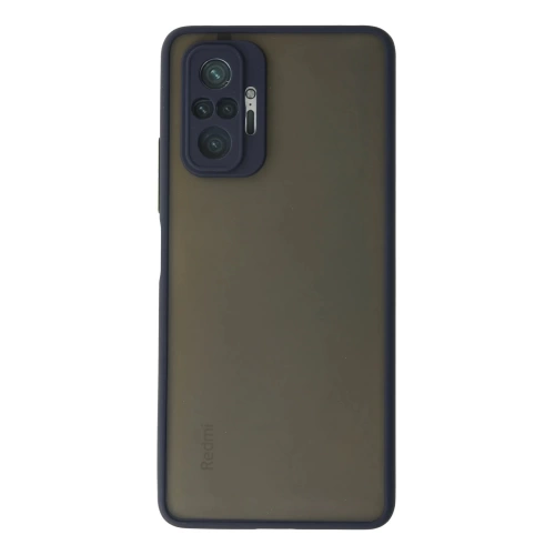 BFS Xiaomi Redmi Note 10 Pro Kılıf Montreal Silikon Kapak - Lacivert