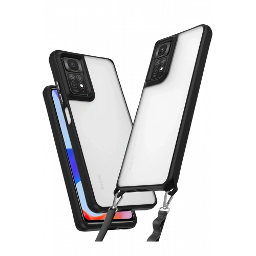 BFS  Xiaomi Redmi Note 11 Pro Kılıf Penta Silikon Kılıf - Siyah