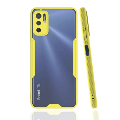 BFS  Xiaomi Redmi Note 11 SE Kılıf Platin Silikon - Sarı