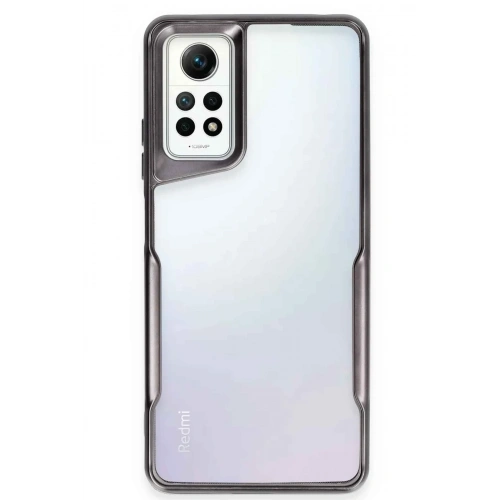 BFS  Xiaomi Redmi Note 12 Pro 4G Kılıf Boyi Silikon Kapak - Siyah