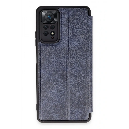 BFS  Xiaomi Redmi Note 12 Pro 4G Kılıf Flip Cover - Lacivert