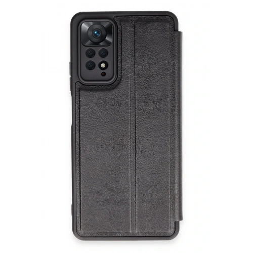 BFS  Xiaomi Redmi Note 12 Pro 4G Kılıf Flip Cover - Siyah