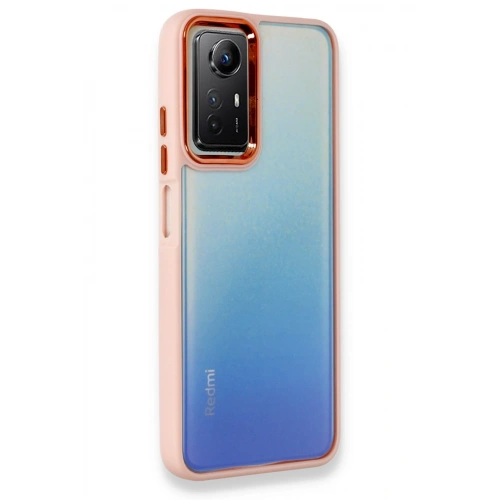 BFS  Xiaomi Redmi Note 12S Kılıf Dora Kapak - Pudra