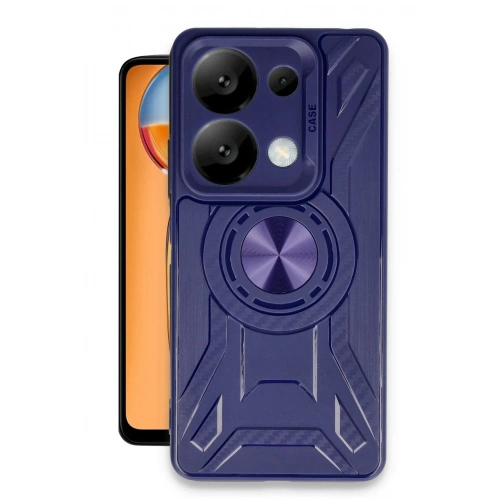 BFS  Xiaomi Redmi Note 13 4G Kılıf Lincoln Silikon - Lacivert