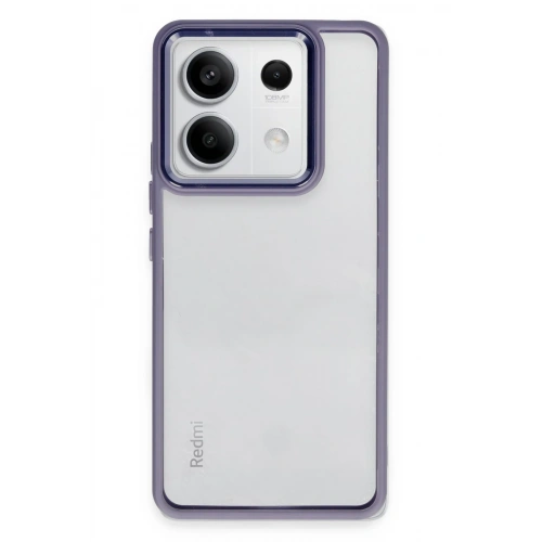 BFS  Xiaomi Redmi Note 13 4G Kılıf Power Silikon - Lila