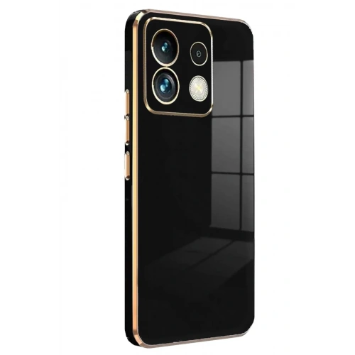 BFS  Xiaomi Redmi Note 13 4G Kılıf Volet Silikon - Siyah