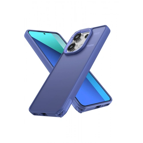 BFS  Xiaomi Redmi Note 13 Pro 4G Kılıf Elegant Kapak - Açık Mavi