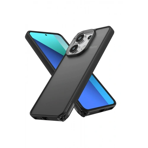 BFS  Xiaomi Redmi Note 13 Pro 4G Kılıf Elegant Kapak - Siyah