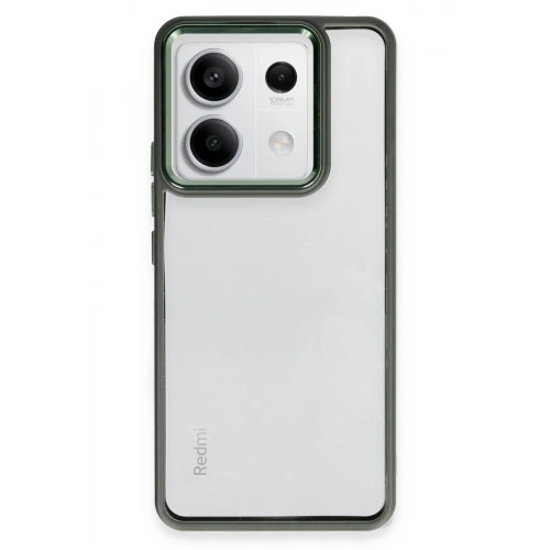 BFS  Xiaomi Redmi Note 13 Pro 4G Kılıf Power Silikon - Koyu Yeşil