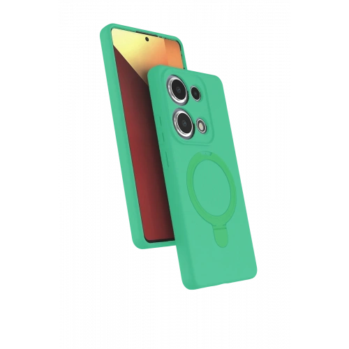 BFS  Xiaomi Redmi Note 13 Pro 4G Regal Magsafe Standlı Kapak - Yeşil