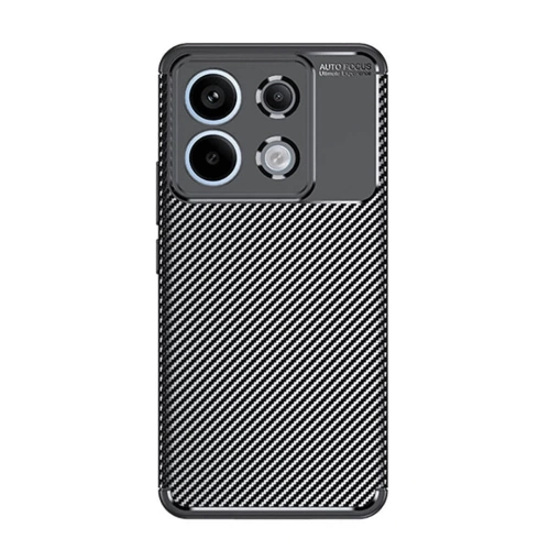 BFS Xiaomi Redmi Note 13 Pro 5G Kılıf Auto Focus Karbon Kapak - Siyah