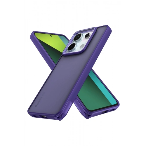 BFS  Xiaomi Redmi Note 13 Pro 5G Kılıf Elegant Kapak - Derin Mor