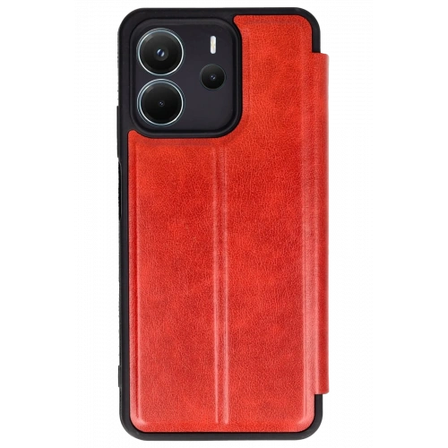 BFS  Xiaomi Redmi Note 14 4G Kılıf Flip Cover - Kırmızı