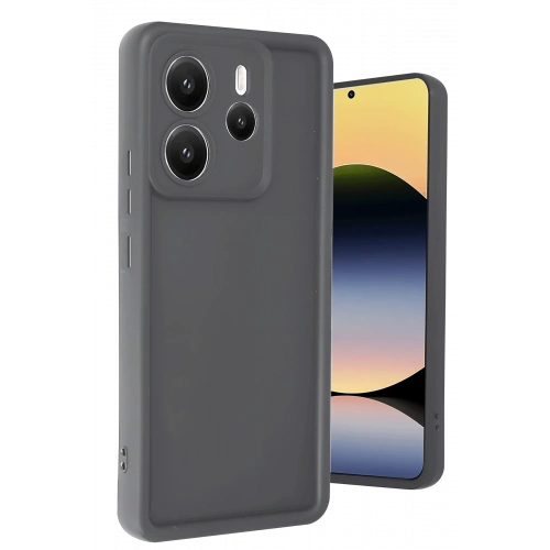 BFS Xiaomi Redmi Note 14 4G Kılıf Viera Silikon - Gri