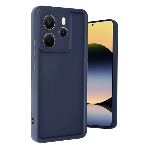 BFS  Xiaomi Redmi Note 14 4G Kılıf Viera Silikon - Lacivert