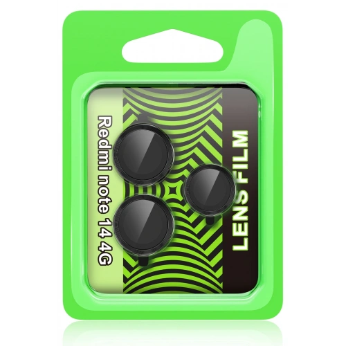 BFS  Xiaomi Redmi Note 14 4G Raze Metal Kamera Lens - Siyah