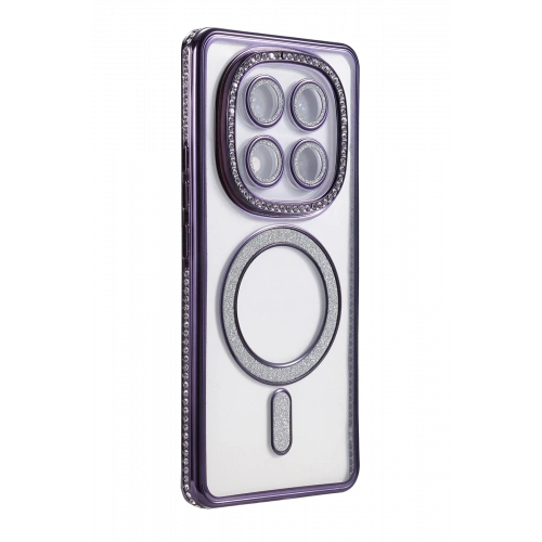 BFS  Xiaomi Redmi Note 14 Pro 4G Joke Simli Magneticsafe Kılıf - Derin Mor