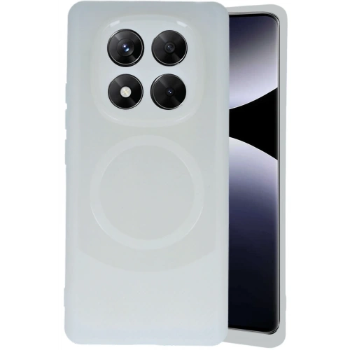 BFS  Xiaomi Redmi Note 14 Pro 4G Kılıf Maya Karbon Kapak - Krem